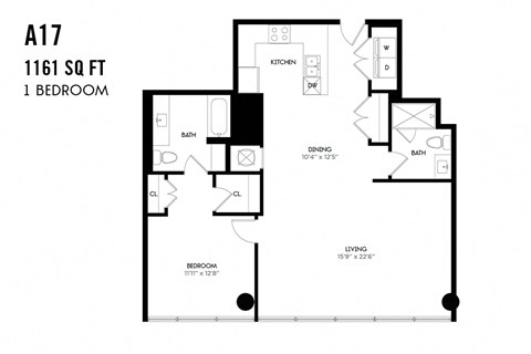 One Bedroom A17 APEX The One